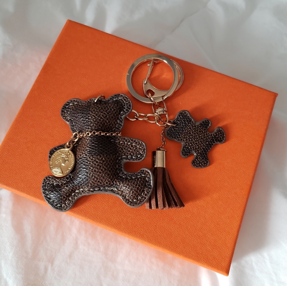 Little bear bag charm keychain
